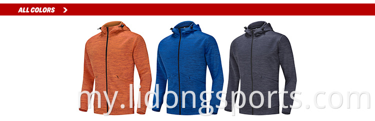 Hoodie Jacketie Unisex Playove Jackets နှင့်အတူအစာရှောင်ခြင်း Shipping zip zip zip polyester